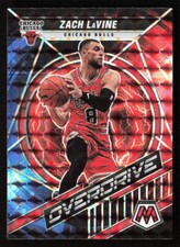 2021 Panini Mosaic Zach LaVine Overdrive Prizm   #12 Chicago Bulls