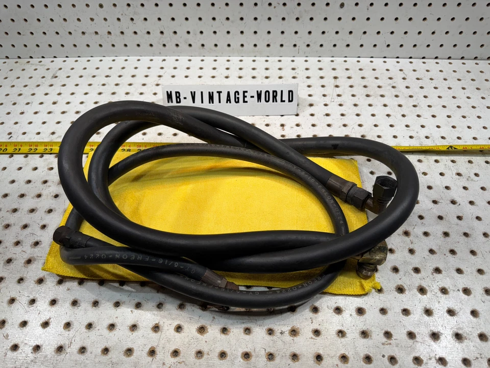 Mercerdes 59-71 W111, W112, W110 debajo del tablero KUHLMEISTER AC unidad conectar 2 mangueras Foto 2 de 4