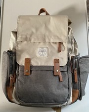 Parker Baby Diaper Backpack The Birch Large Diaper Bag with Insulated Pockets