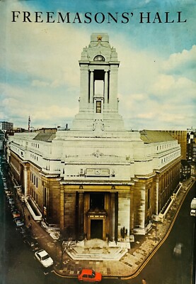 Freemason's  Hall 1983 hard cover with Jacket The Grand Lodge England Freemason