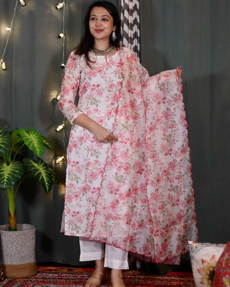 Organza kurtis shop