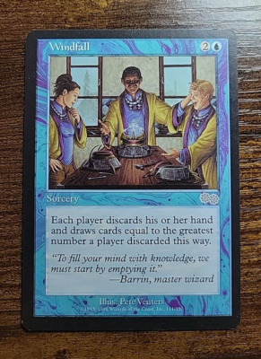 most expensive serialized mtg card Windfall - Full Art Alter main image 0