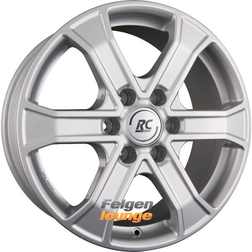 4x BROCK / RC RC31 Crystal Silver (KS) 7x16 ET53 6x130