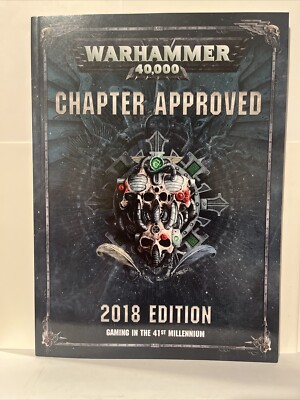 WARHAMMER 40K CHAPTER APPROVED 2018 SOFTCOVER Games Workshop