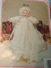 Baby Newborn Doll Christening Gown Dress Sewing Patterns & Bonnet Plaid 7725 — photo 2