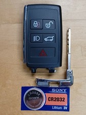 Genuine Oem 5 Btn Land Rover Smart Key Remote In Fair Condition  K0bjxf23a