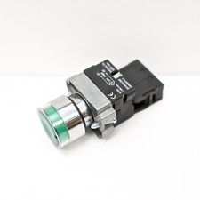 KEYON KB2-BW3361 24V, 1a Green Illuminated Push button Switch 22mm
