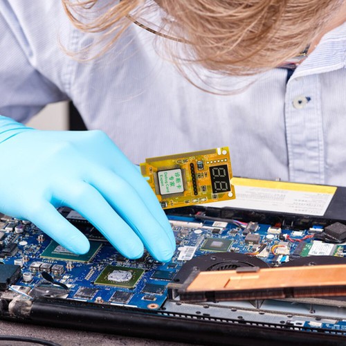 Computer -Motherboard -Fehlererkennungskarte Kurzschlusstester Sondentester - Afbeelding 9 van 12
