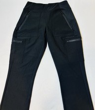 Athleta Black Joggers Side Pockets Tapered Leg Size 2 Athletic wear