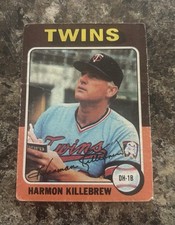 1975 Topps Baseball Card #640 Harmon Killebrew - Minnesota Twins HOF