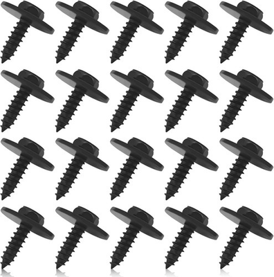 #ad 20PCS M4.8 1.61 X 16Mm Hex Head Sems Screws for BMW Engine Shields Splash Guard $11.48