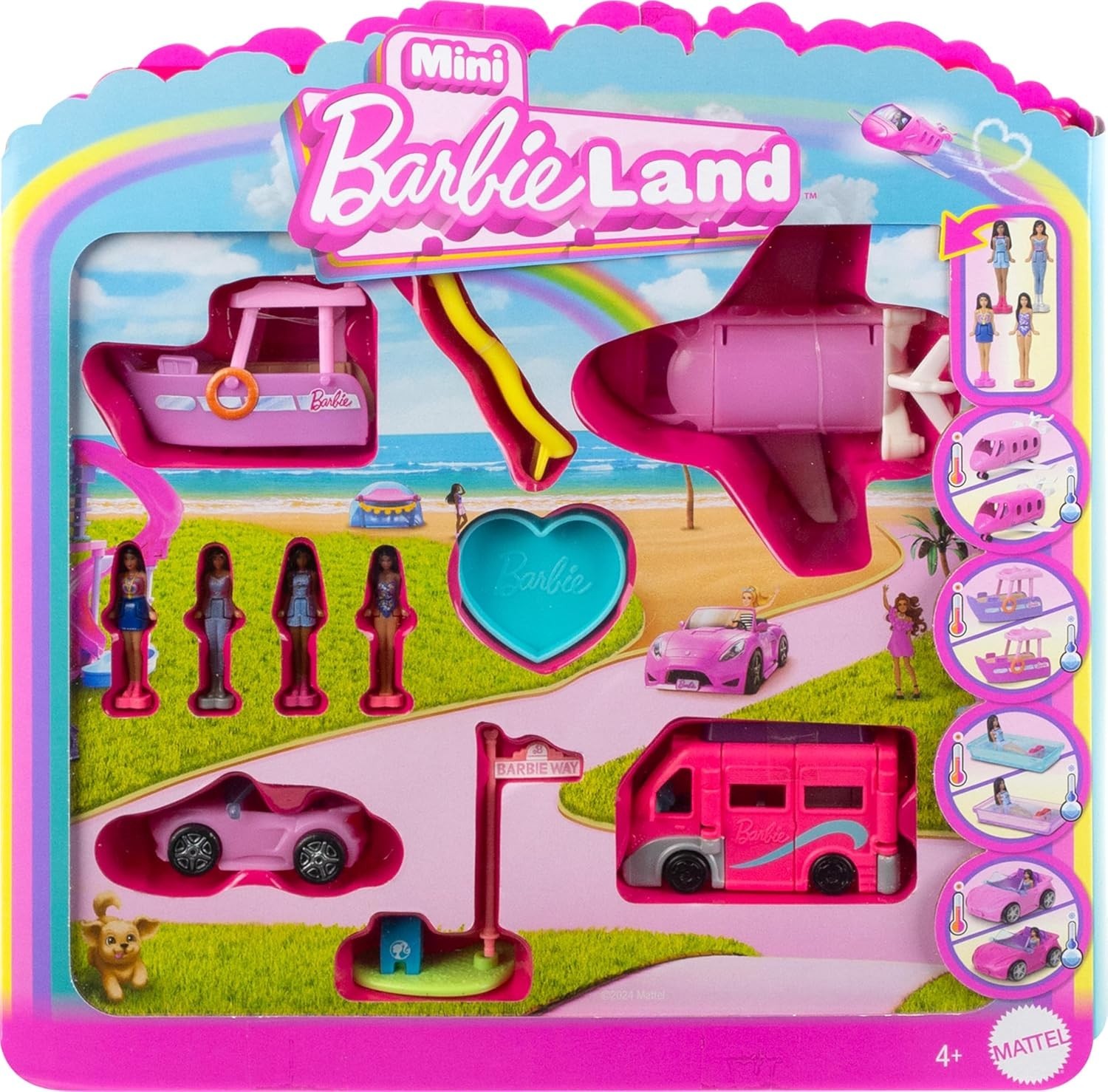 With Toy Vehicles | 1.5-inch Doll