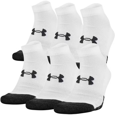 Under Armour L125533 Unisex Standard Performance Tech Low Cut Socks Size M