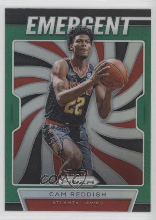 2019-20 Panini Prizm Emergent Green Prizm Cam Reddish #3 00v4