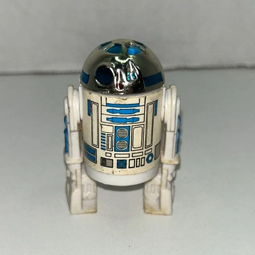 Star Wars  1977 R2-D2 Solid Clicking Dome Original Kenner Figure HONG KONG