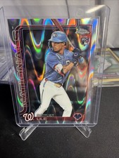 2025 Topps Chrome Update Series - Daylen Lile #USC146 RayWave Refractor (RC)