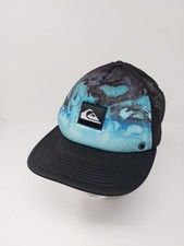 Quiksilver Snapback Trucker Hat Mesh Back Foam Front Cap