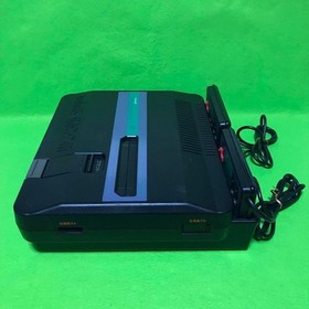 Junk Sharp Twin Famicom AN-505-BK Black Console + AC Adapter + AV Cable Japan