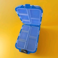 Pill Box Medicine Organizer Dispenser Box Case Travel Tablet Container Holder