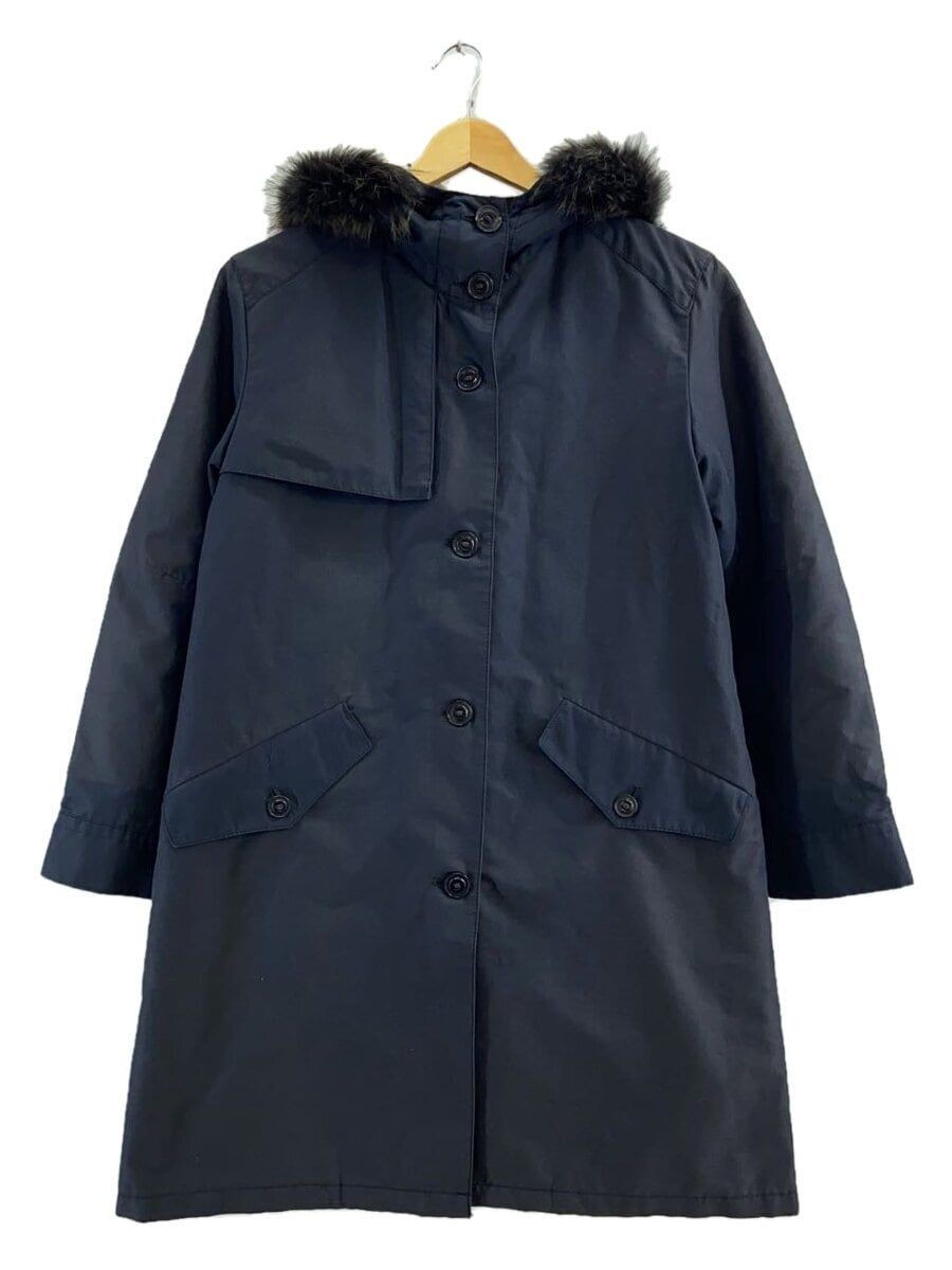 ALTRA BURBERRY LONDON altro cappotto 9 cotone navy FD265 354 09