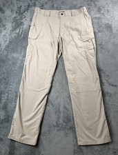 5.11 Tactical Pants Stryke Mens 38x34 Beige Khaki Ripstop Cargo Utility 74369