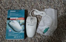 NOS Vintage PS/2 Ball Mouse 540 DPI KeyMouse MS-303 Windows 98 2000 XP Retro NEW