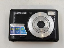 Samsung S1070 10.2 MP Digital Camera Black - No Working