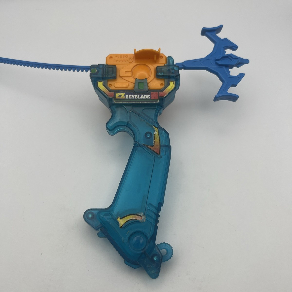 Clear Blue EZ Shooter Grip Beyblade Launcher And Ripcord Takara V