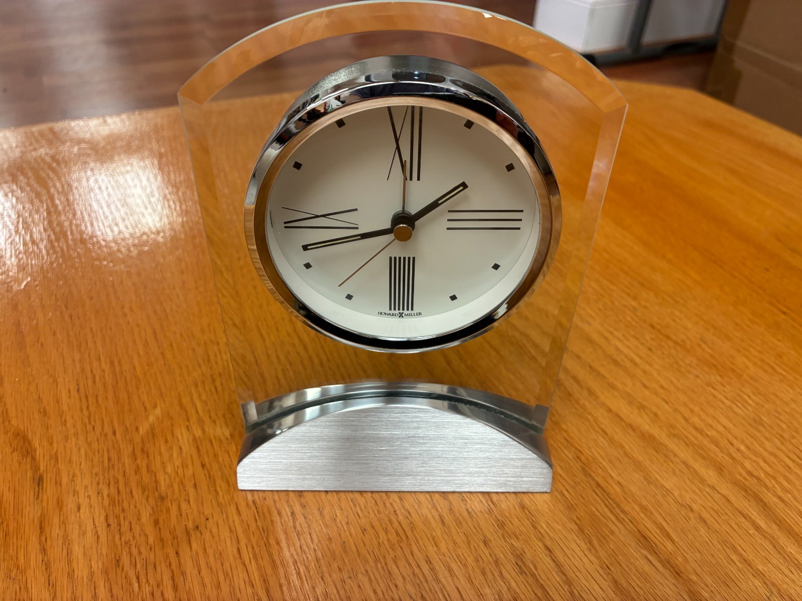 Howard Miller Tribeca Mantel Table Desk Alarm Clock Quartz 645 397 [TESTED READ] featured image