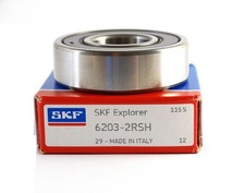 Image of SKF Deep Groove Ball Bearing 6203-2RSH
