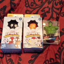 Hasbro Marvel Spidey and His Amazing Friends 4in Figure Set Spider-Man Hulk