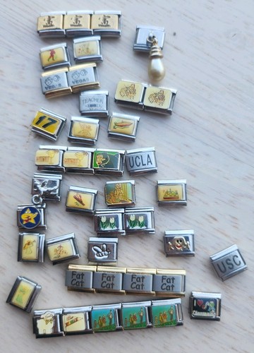Vintage Italian Charms Stainless Steel