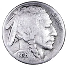 1936-S Buffalo Nickel .....  Nice Detailed Coin.....   2-4-14