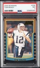 2000 BOWMAN #236 TOM BRADY ROOKIE RC PSA 7