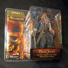 PIRATES OF CARIBBEAN DEAD MANS CHEST SERIES 1 DAVY JONES MOC NECA