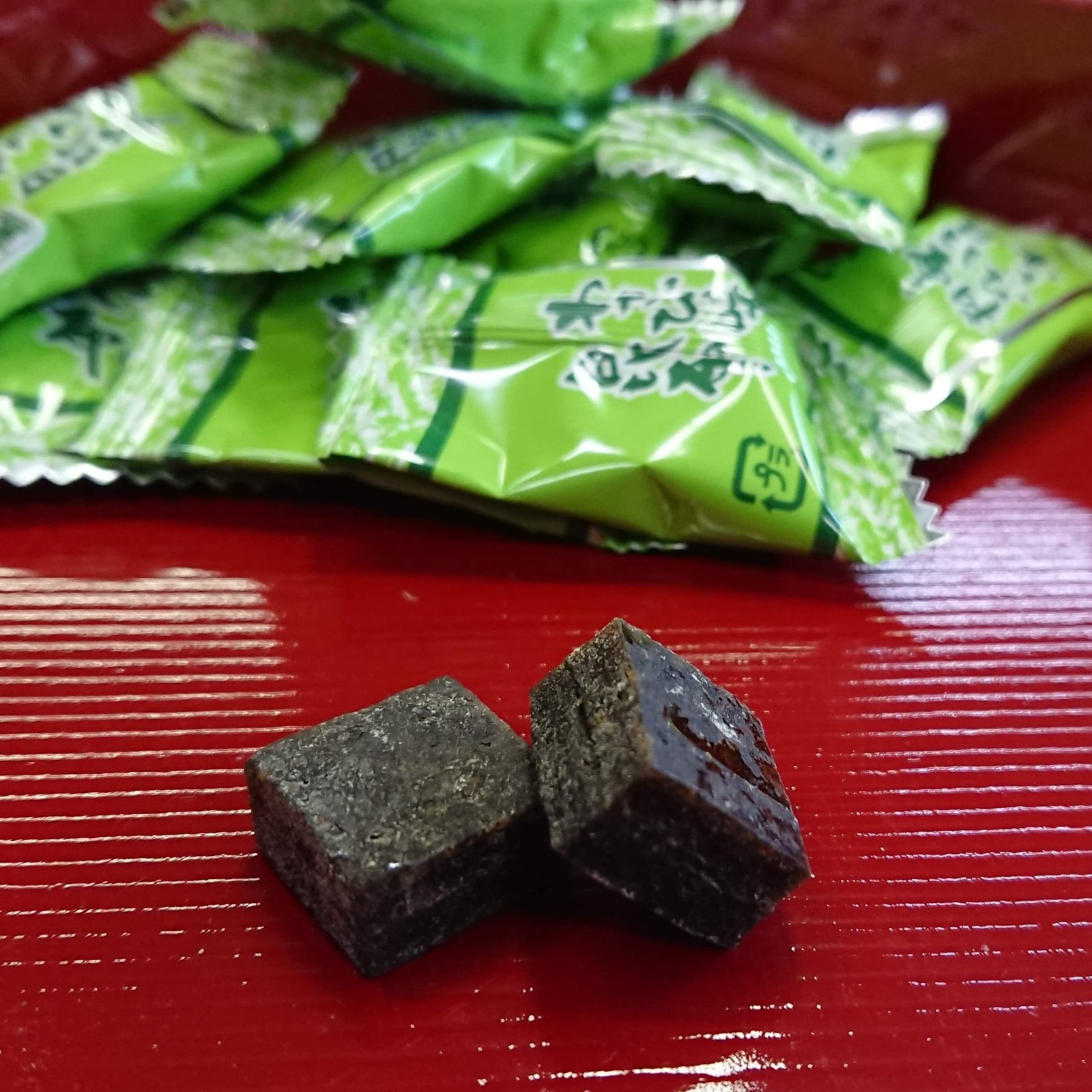 Dosho Konbu Wasabi Flavored Konbu 140G In A Ziploc Bag_