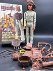Vintage Marx Geronimo Fort Apache Fighters Figure W/box & Accessories Apache. ML