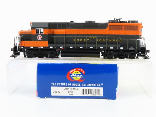 Escala HO Athearn 91727 GN Great Northern EMD GP35 diésel #3019 - DCC listo | Condition: Used