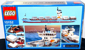 NEW! LEGO 10152 - MAERSK SEALAND CONTAINER SHIP / BOAT/ DAMAGED BOX