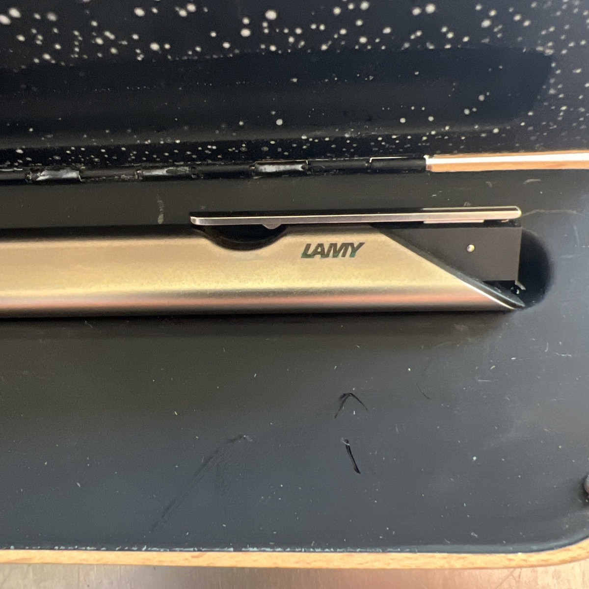 Lamy Dialog 1 Triangular Titanium Coated Ballpoint Pen by Richard