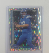 Topps Chrome Jared Goff Detroit Lions #102 Parallel NFL Football Card 2025