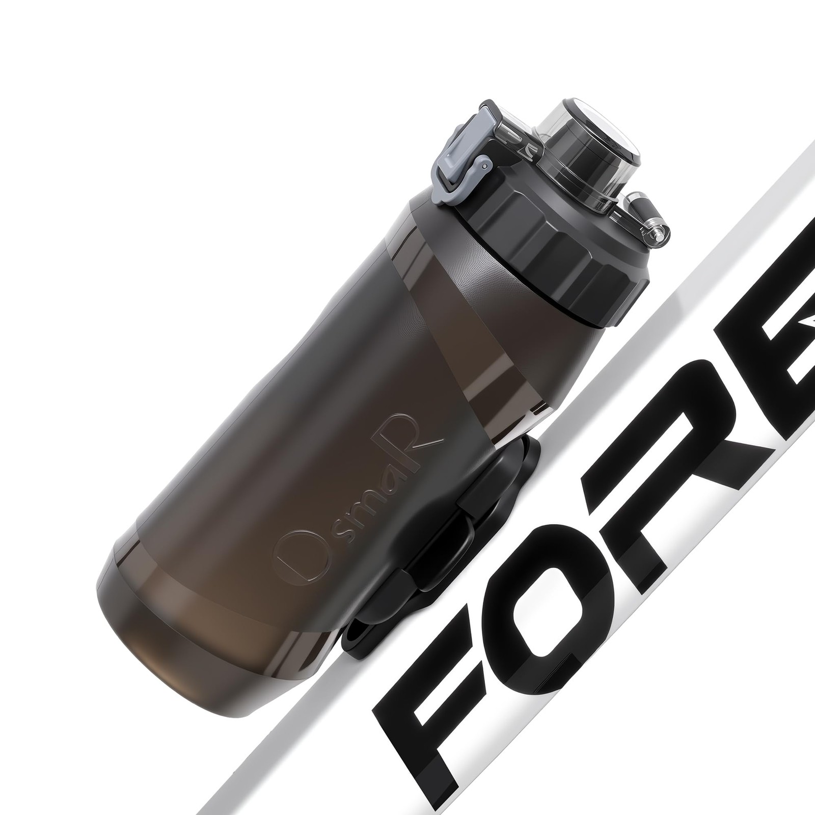 With Quick-release Button & Bike Water Bottle Hold...