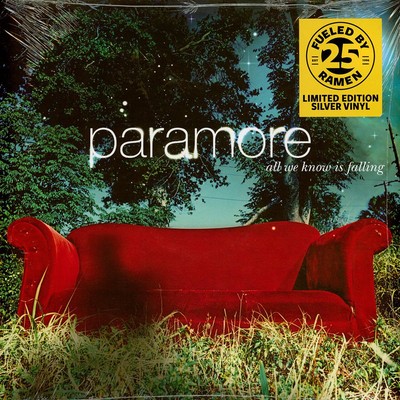 Paramore - All We Know Is Falling Silver Vinyl Anniversary  (2015 - Reissue)