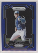 2024 Panini Prizm Blue Prizm /199 Blake Wolters #150 b4d
