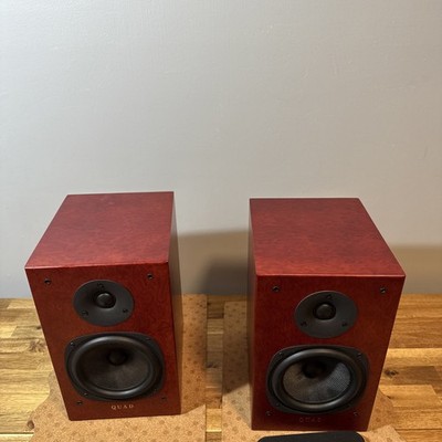 quad 12L Classic Bookshelf Speakers Audiophile | eBay