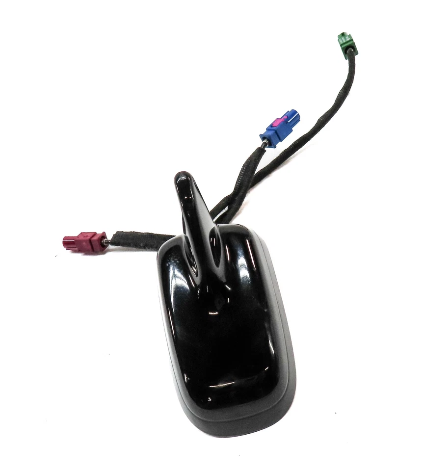 08-17 AUDI A3 Q5 SQ5 R8 B8 8R 8V RADIO AM/FM TECHO ALETA TIBURÓN ANTENA (NEGRO) Foto 3 de 4