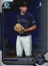 2022 Bowman Draft #BDC-174 Jackson Cox Chrome