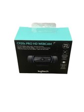 Logitech C920s Pro HD Webcam 1080p 30fps AF USB 2.0 Black New Sealed Box