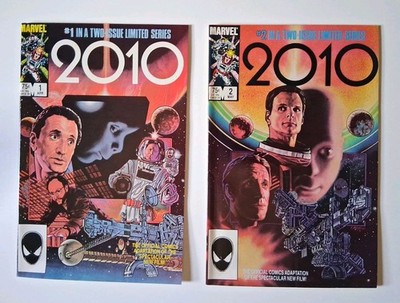2010: Official Movie Adaptation Issues 1(vf+) and 2(f/vf) Complete Set 1985