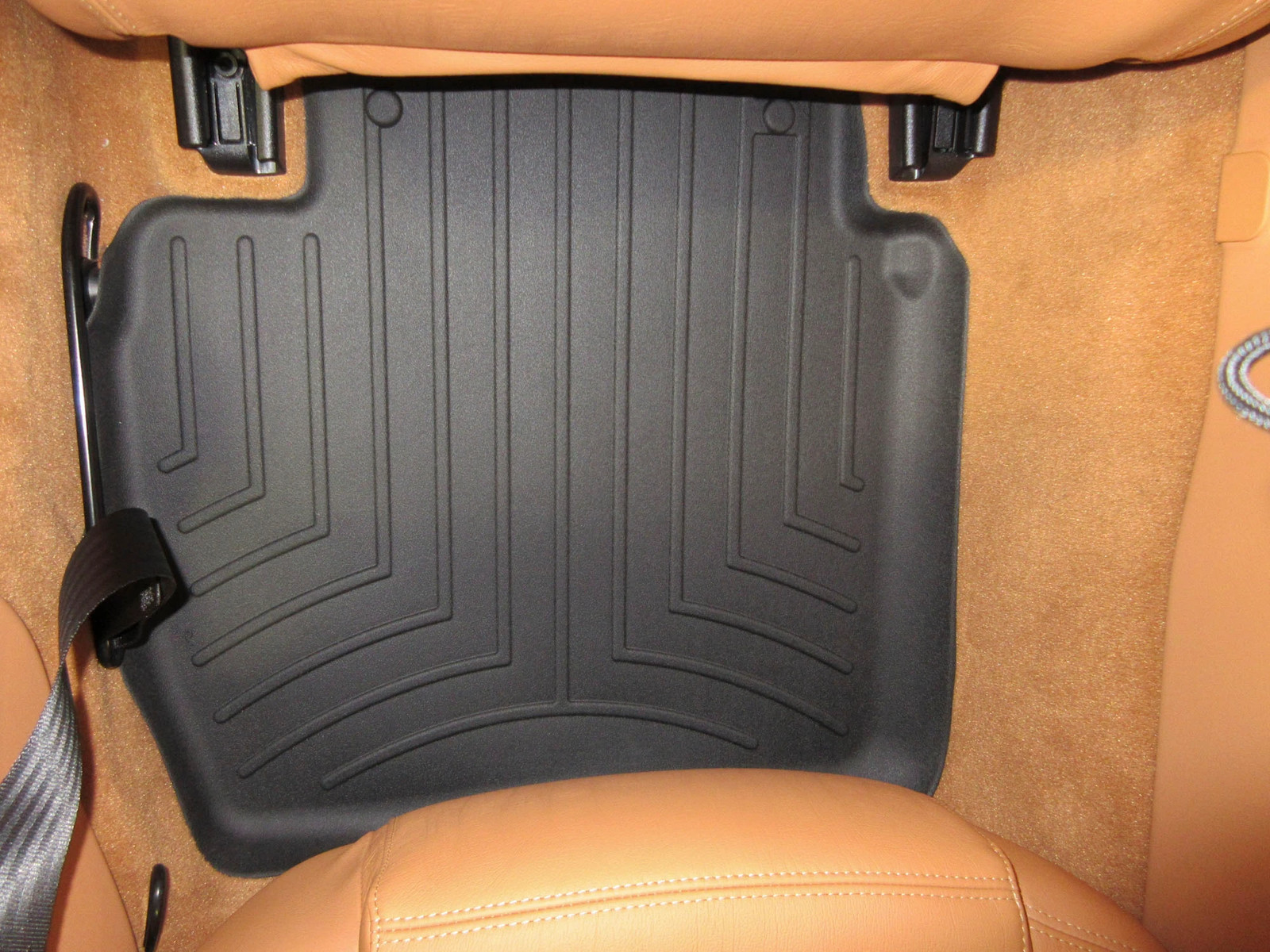 WeatherTech FloorLiner for 2007-2015 Maserati Gran Turismo - 2nd Row, Black